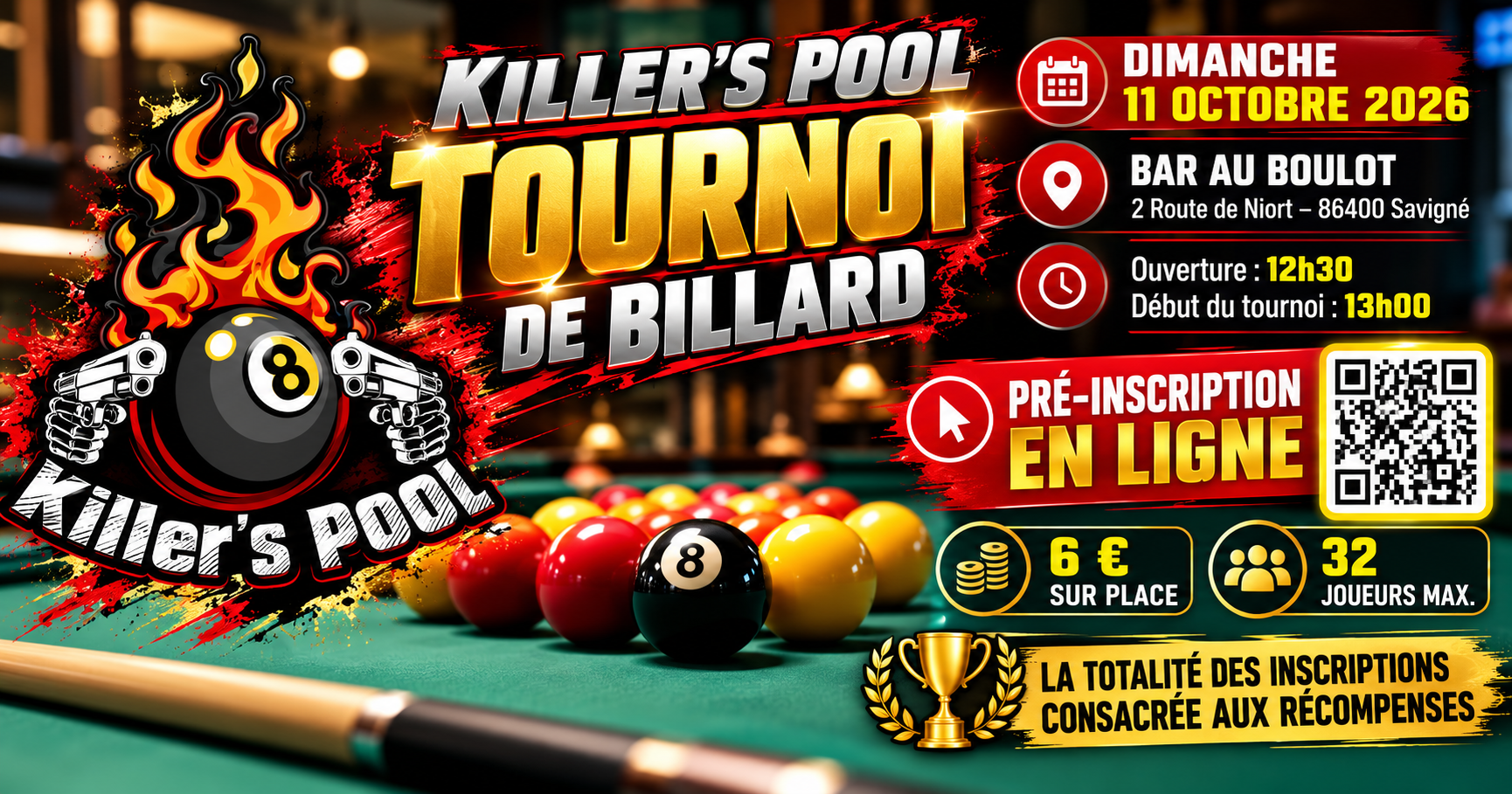 Affiche du tournoi